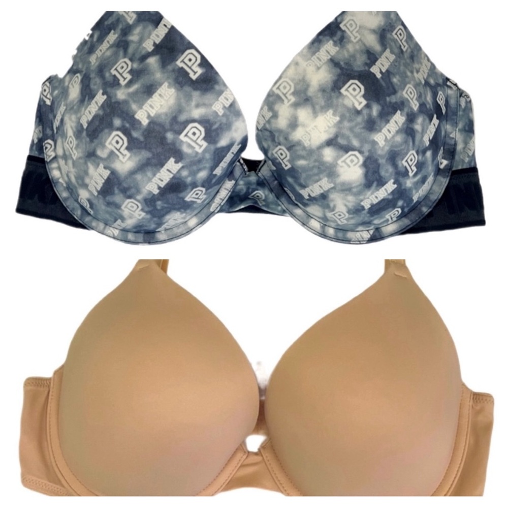 Victoria’s Secret PINK Bra set of 2, Size 32D